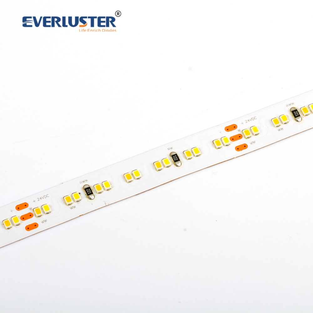 Color tunable white 2216 led strip light 252leds per meter